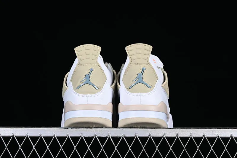 All categories Air Jordan Jordan series basketball shoes Air Jordan 4 Air Jordan 4 Retro "Linen" AJ4 Joe 4 sand color basketball shoes 487724-118